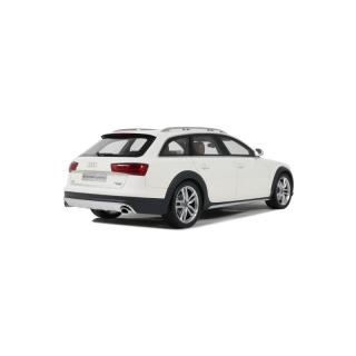 AUDI C7 ALL ROAD IBIS WHITE 2015 OttO mobile 1:18 Resinemodell (Türen, Motorhaube... nicht zu öffnen!)